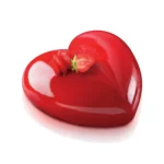 Moule silicone cœur Batticuore Silikomart 20,5 cm – moule pâtisserie 3D antiadhésif pour gâteaux et entremets élégants.