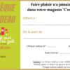 Chèque cadeau CMQLF choisir votre montant :
