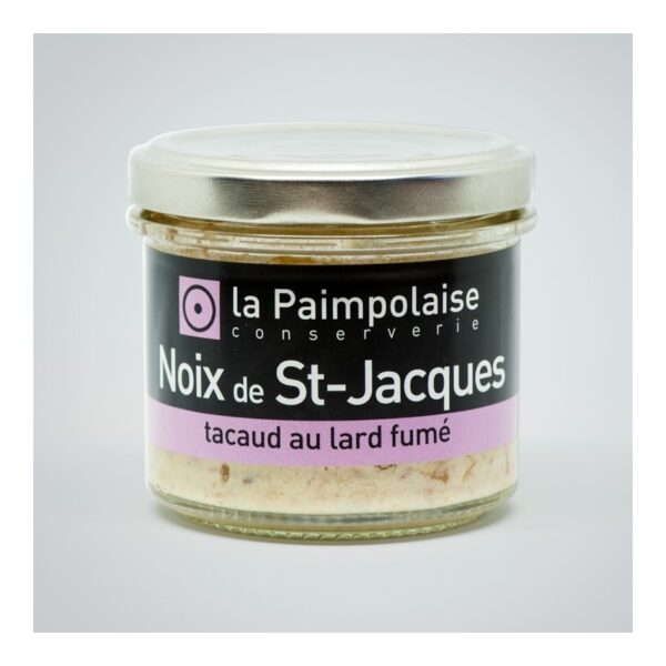 Tartinable "Noix de ST-Jacques, tacaud au lard fumé" 80g LA PAIMPOLAISE