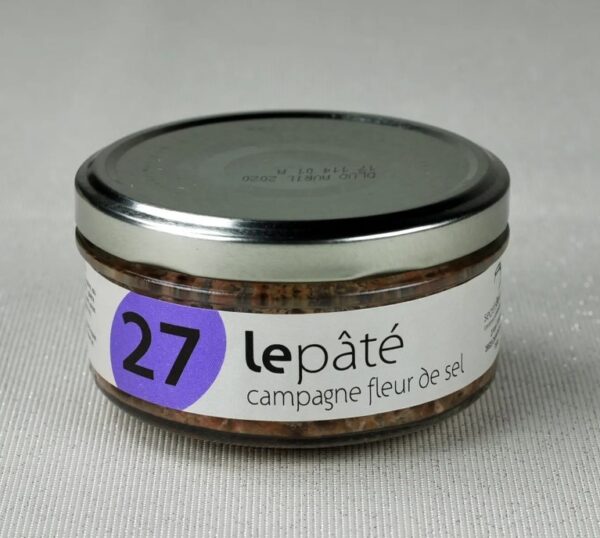 Pâté n°27 : pâté de campagne à la fleur de sel de Guérande SECRETS DE FAMILLE