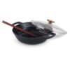 Wok en fonte "Nori" 30cm + couvercle BEKA