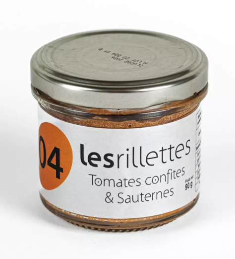 Rillettes de tomates confites et Sauternes - SECRETS DE FAMILLE
