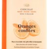 Tablette de chocolat noir "oranges confites" DOLFIN