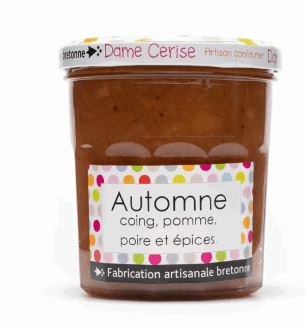 Confiture Automne 340g DAME CERISE