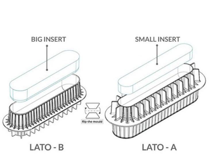 Insert à bûche 3Design SILIKOMART Insert à bûche 3Design SILIKOMART