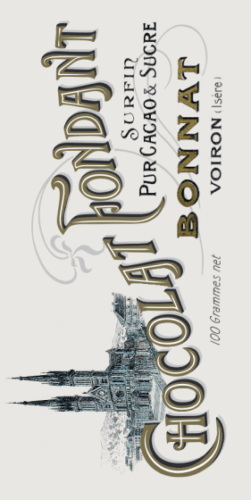 Tablette chocolat fondant Surfin 65% - BONNAT