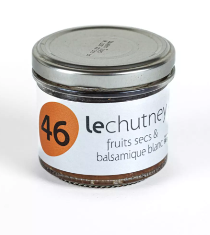 Chutney de fruits secs et balsamique blanc - SECRETS DE FAMILLE