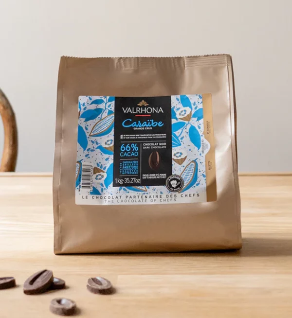 Chocolat noir Caraïbe 66% - VALRHONA