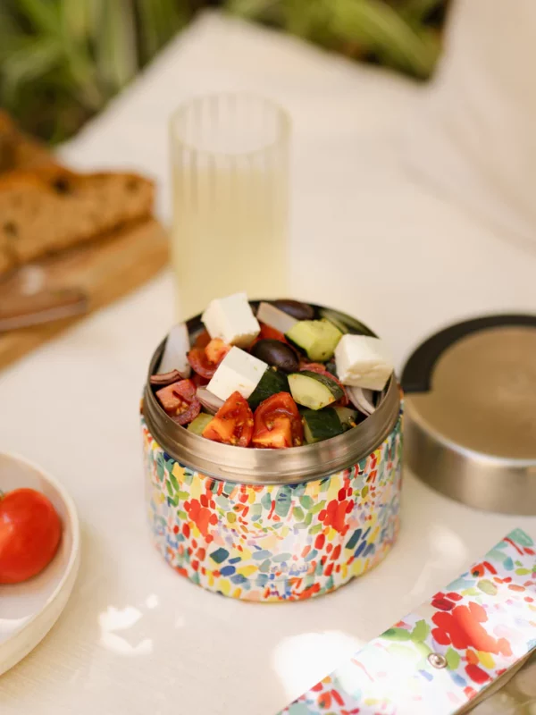 Boîte repas isotherme avec poignée Arty 850ml - QWETCH