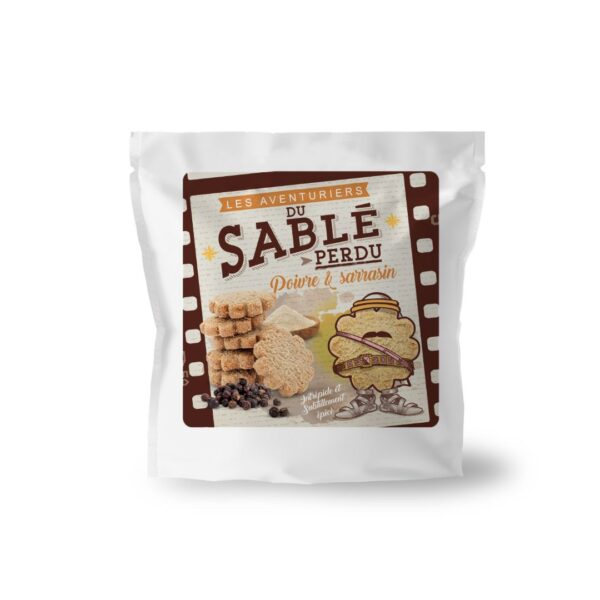 Sablés poivre et sarrasin - MAISON DV