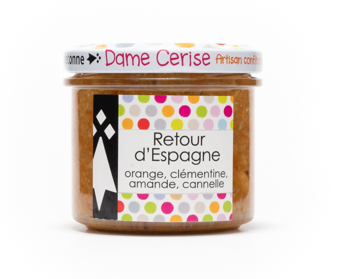 Confiture fraise fruit de la passion - DAME CERISE