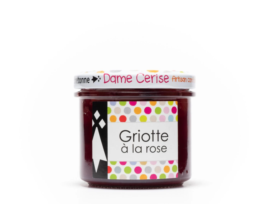 Confiture griotte à la rose - DAME CERISE