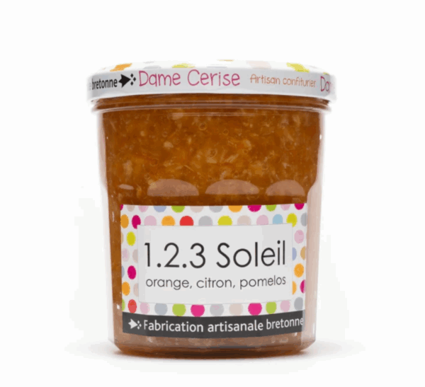 Confiture 1.2.3 soleil - DAME CERISE