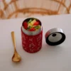 Boîte repas isotherme avec poignée Hanami rouge 600ml - QWETCH lunch box