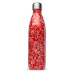 Bouteille isotherme Originals flowers rouge - QWETCH
