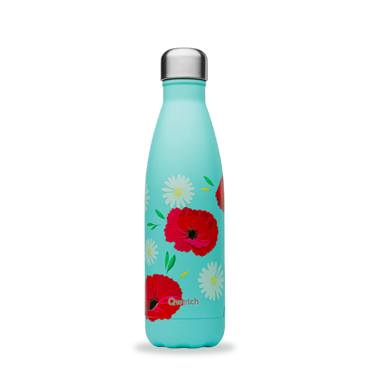 Bouteille isotherme Originals coquelicot 500ml - QWETCH