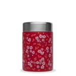 Boîte repas isotherme avec poignée Hanami rouge 600ml - QWETCH