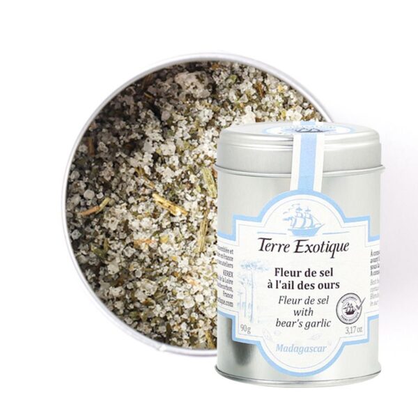 Fleur de sel à l'ail des ours - TERRE EXOTIQUE