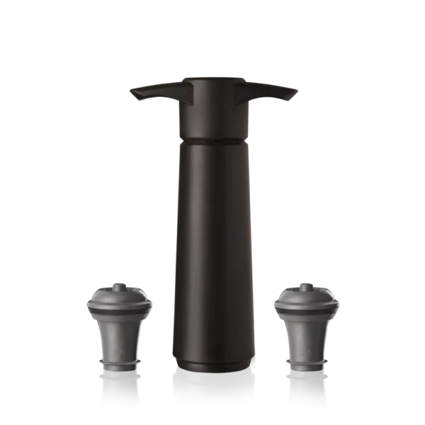 Coffret pompe à vide + 2 bouchons à vin - VACU VIN
