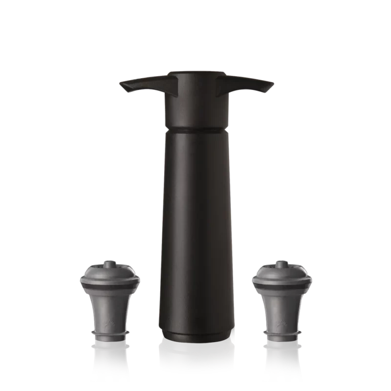 Coffret pompe à vide + 2 bouchons à vin - VACU VIN