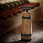 Tire-Bouchon Bois À Vis Sans Fin Barrel Noyer 18 Cm Zamac/Noyer