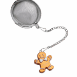 Boule-a-The-Gingerbread-Bonhomme-Pain-d-epices Infuseur boule “Gingerbread” Dammann – boule inox perforée avec chaînette terminée par un charm “pain d’épices”