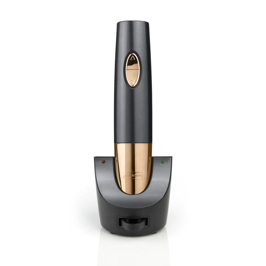 Tire‑bouchon électrique rechargeable Cuisinart avec coupe‑capsule intégré et pompe sous‑vide