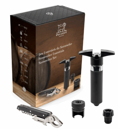 Coffret Les essentiels du sommelier - PEUGEOT