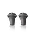 Bouchons à vin gris Vacu Vin – accessoires compatibles Wine Saver pour conserver le vin après ouverture
