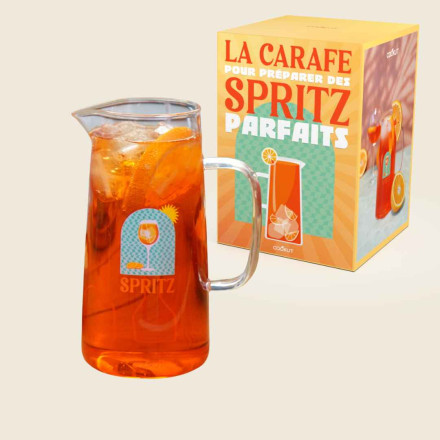 Carafe à Spritz Cookut en verre avec graduations pour cocktails