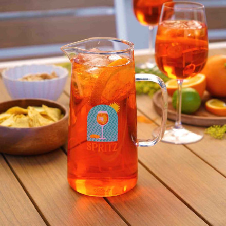 Carafe à Spritz Cookut en verre avec graduations pour cocktails