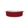 Sauteuse inox 28 cm La Merveilleuse de Cookut avec poignées amovibles, coloris passion