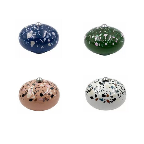 Poignée céramique terrazzo l'Incroyable Cocotte - COOKUT