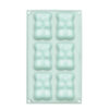 Moule en silicone Scrapcooking avec 6 empreintes oursons pour guimauves et chocolats maison.