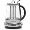 Théière électrique RIVIERA ET BAR BTH690 sencha zen inox – capacité 1,20 L avec programmes d’infusion.