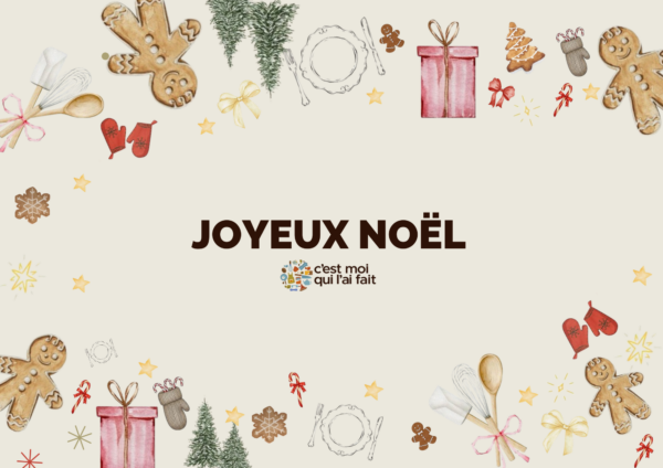 Carte cadeau Noël CMQLF