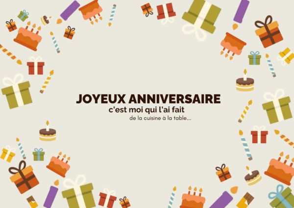 Carte cadeau anniversaire CMQLF