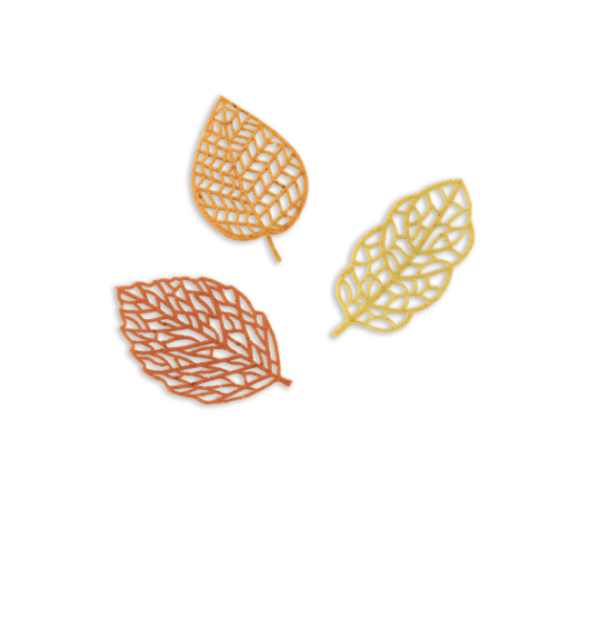 Moule Silicone Silikomart Garden – tapis de décoration pour feuilles comestibles en chocolat ou pâte à cigarette.