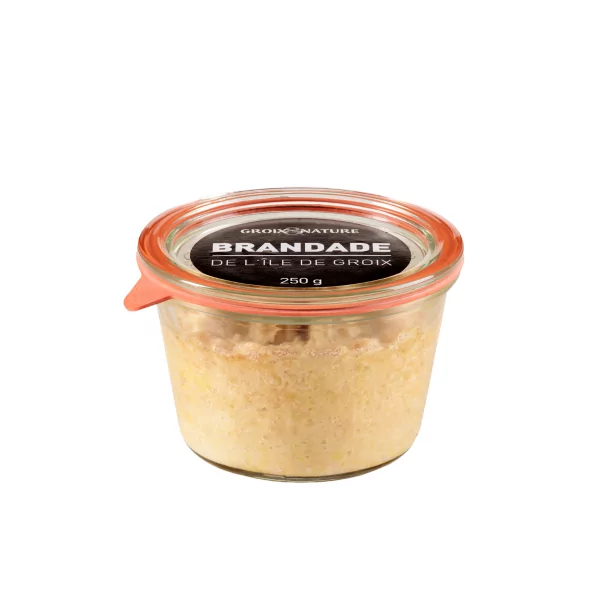 Bocal de brandade de l’Île de Groix Groix & Nature plat cuisiné morue pommes de terre