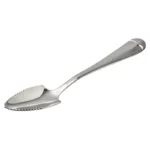 Cuillère à pamplemousse Pradel France en acier inoxydable avec bord dentelé pour découpe et dégustation d’agrumes.