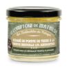 Pot de tartinable écrasé de pomme de terre à la truffe brumale aromatisée 90 g avec texture onctueuse.