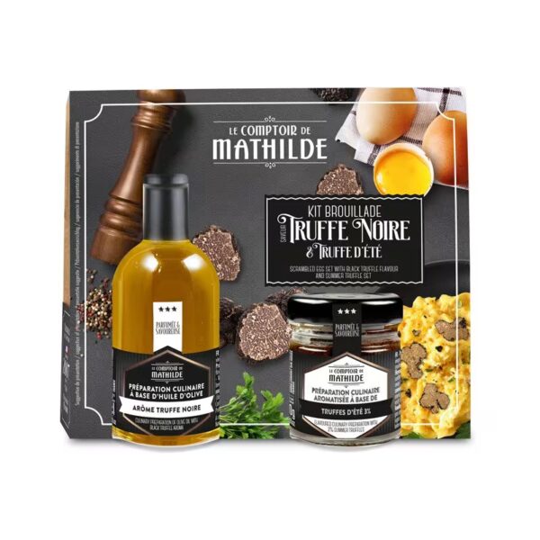 Coffret kit brouillade truffe noire et truffe d’été Le Comptoir de Mathilde