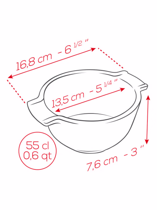 Mortier et pilon Peugeot en céramique écru 14 cm pour broyer épices et herbes