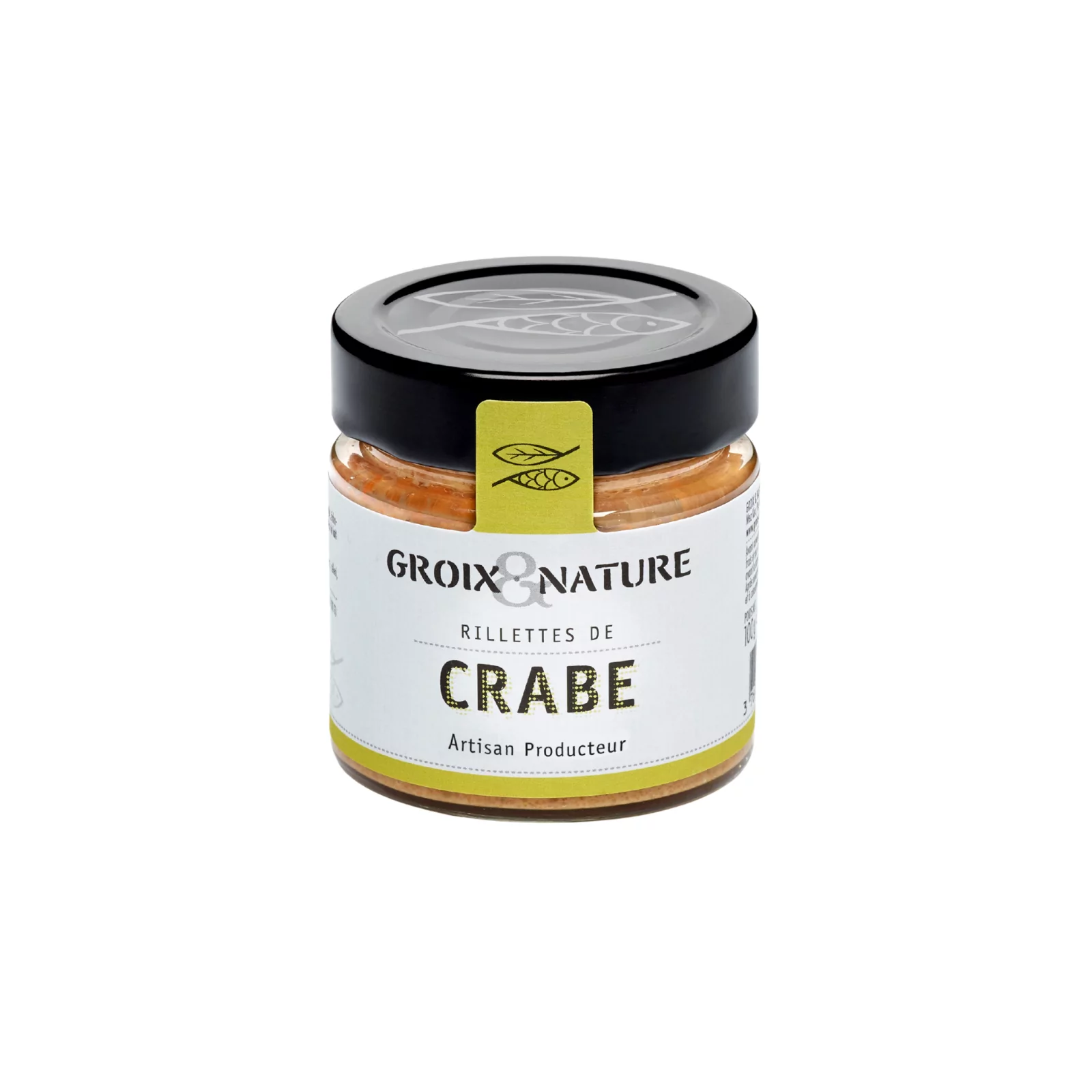 Rillettes de crabe Groix & Nature : une recette bretonne raffinée avec 45 % de chair de crabe, idéale pour l’apéritif sur toasts ou pain grillé.