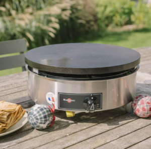 Crêpière gaz Krampouz Fest Noz 40 cm en fonte avec brûleur professionnel Crêpière gaz Krampouz Fest Noz 40 cm en fonte avec brûleur professionnel