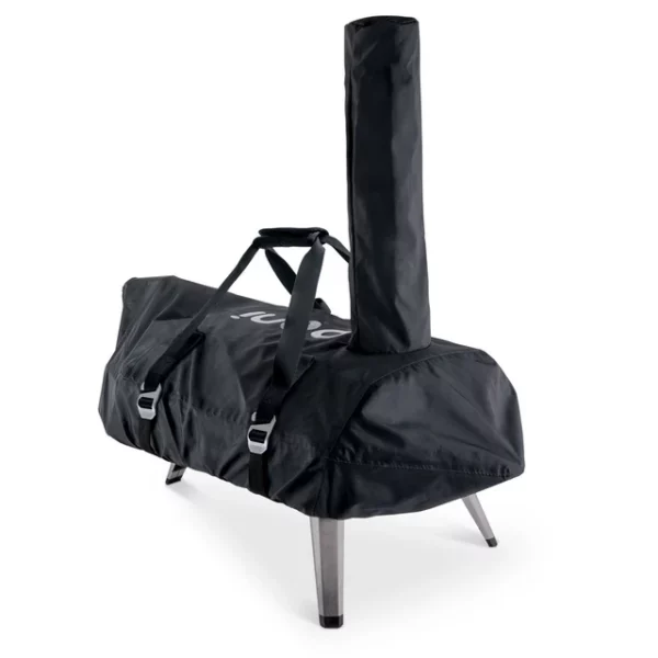 Housse de transport et protection Ooni Karu 12 imperméable avec sangles pour protéger et transporter un four à pizza extérieur.